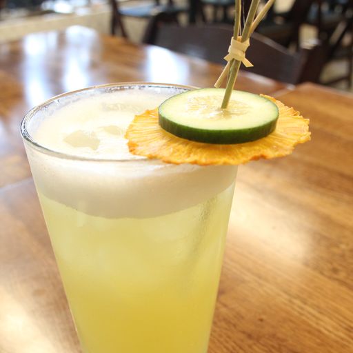 Aguas Frescas -Pineapple Cucumber Mint